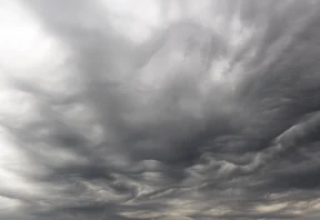 Solar panels on cloudy and rainy days