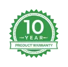 10 Year Product Warranty